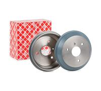 2x FEBI BILSTEIN Tambour de frein Frein à Tambour 44295 à l'arrière 203mm 5,0kg