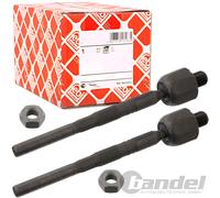 2X FEBI JOINT AXIAL BARRE DE DIRECTION Compatible Avec BMW X5 E70 + X6 E71 E72
