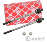 2X FEBI JOINT AXIAL BARRE DE DIRECTION Compatible Avec OPEL ASTRA G + H ZAFIRA A