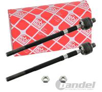 2X FEBI JOINT AXIAL BARRE DE DIRECTION Compatible Avec SAAB 9-5 YS3E