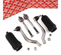 2x Febi Rotule Axiale Barre de Couplage Soufflet Cardan Avant pour Dacia Logan
