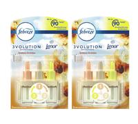2X Febreze 3Volution Recharge Pour Diffuseur Orchidée Dorée 20Ml