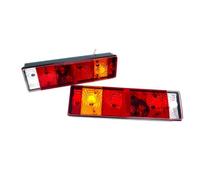2x Feux Arrière 12V 24V Châssis Camping-Car Camion Caravane Remorque Benne Camionnette 470mm Ampoules Operarting