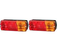 2x Feux arrière HELLA G+D pour MERCEDES-BENZ MB-TRAC, O 309, T1, T1 601, T1