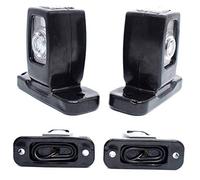 2x Feux De Gabarit Et Signalisation Feu De Position Lateral LED Côté Gauche et Côté Droit Pour Camion Caravane Remorques