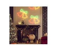 vidaXL Figurines de cloches de Noël avec 72 LED 2 pcs 50x56 cm
