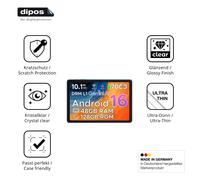 2x Film de protection d'écran pour Luzglo P10 protecteur clair dipos