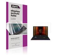 2x Film de protection d'écran pour MSI Vector A18 HX 2025 protecteur clair dipos