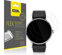 2x Film de protection d'écran pour NOMOS Glashütte Ludwig, recouvre 100% de l'écran, dipos Flex