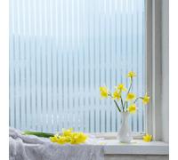 2x film fenêtre 95% UV protection solaire bandes auto-adhésives film anti-regards décor verre (95x300cm)