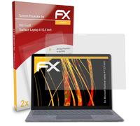 atFoliX Protecteur d'écran compatible avec Microsoft Surface Laptop 4 13,5 inch Film Protection d'écran, antiréfléchissant et absorbant les chocs FX Film Protecteur (2X)