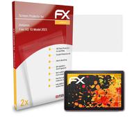 2x Film Protection d'écran pour Amazon Fire HD 10 Model 2023 mat&antichoc