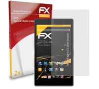 2x Film Protection d'écran pour Sony Xperia Z3 Tablet Compact mat&antichoc