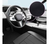 2x Films 3D de Voiture Noir 100x150 cm Protection Auto-adhésif Véhicule vidaXL