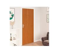 2x Films Autoadhésifs pour Meubles Films Autocollants pour Porte Fenêtre Mur Mobilier Résistants à l'Humidité Opaque Chêne Clair 500x90 cm PVC