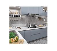 Vidaxl Films Autoadhã©Sifs Pour Meubles 2 Pcs Gris 500x90 Cm Pvc