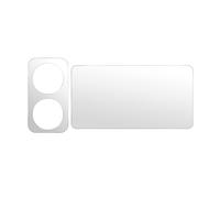 2x Films Caméra Samsung Galaxy Z Flip 3 Verre Trempé 9H Anti-traces Transparent