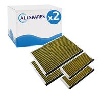 Filtre à charbon (2pcs) convient pour Siemens CleanAir Plus 11041790 / LZ10AKA00