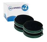Filtre à charbon (2pcs) longue durée pour Faber IN-NOVA SMART / VALUE PB / 112.0544.470 / FLL3