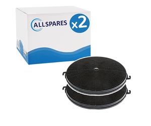 2x Filtre à charbon compatible avec Baraldi Swing / Spring