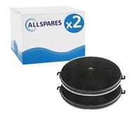 2x Filtre à charbon Faure T211 / 9029793826 par AllSpares