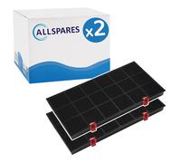 2x Filtre à charbon Faure Type MCFE34 / 9029801330 par AllSpares