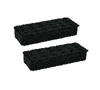 2x Filtre à charbon réfrigérateur SMEG C00914502