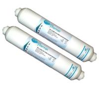 2x Filtre à Eau Compatible Réfrigérateur Beko, Peut Remplacer 4386410100 Pour GNEV321APX, GL32APB, GNEV320APS, GNEV320S