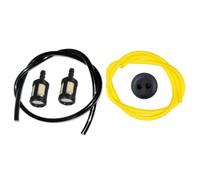 2x Filtre à Essence avec Tuyau d'essence Joint de Réservoir pour Debroussailleuse Tronconneuse Taille-Haie Tariere