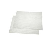 2x Filtre à graisse 465x330mm compatible avec Proline VHP62SS / VHP62WH