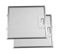 2x Filtre à graisse en métal 248x222mm d'origine Turboair GF04MC