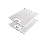 2x Filtre à graisse en métal 305x250mm d'origine SMEG 063410712