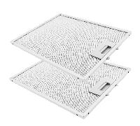 Filtre à graisse en métal 320x258mm d'origine Zanussi pour ZHC60136X / ZHC60156X