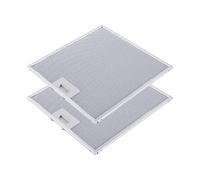 2x Filtre à graisse en métal 320X320mm compatible avec Ikea 481248058144