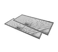 2x Filtre à graisse en métal 459x178mm d'origine Elica pour CIAK... / ELIBLOC... / HIDDEN...