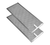 2x Filtre à graisse en métal convient pour 389x153mm Novy 140040 / 563-8035