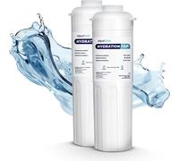 2X Filtre Aquafloow pour système de filtration d'eau sous évier, Filtre à eau avec réduction de chlore, Filtre à charbon actif, de 30.000 litres ou 6-12 mois