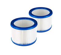 2x Filtre Cartouche humide et sec Nilfisk Aspirateur Multi 20-30 (- CR / INOX/T/T Inox/T VSC INOX) alternative à l'original 107402338 de Microsafe