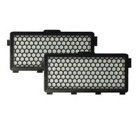 2x filtre compatible avec Miele Complete C3 Silence Ecoline aspirateur - filtre HEPA dvacuation noir blanc PZCC