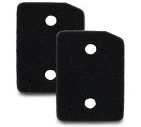 2x Filtre compatible avec Miele T1 Sèche-linge 9164761 - Sèche-linge à pompe à chaleur - Fin - Grossier - 207 x 157 x 30 mm - Filtre éponge - Sèche-linge à condensation - Filtre en mousse