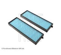 2x Filtre d'habitacle Filtre de pollens ADG02570 BLUE PRINT pour HYUNDAI i20 I
