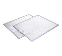 2x Filtre Métallique à Graisse pour Bauknecht Whirlpool 480122102168 Hotte