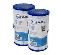 2x Filtre pour spa (2pcs) PWW10 / 40101 / WW10 / WW20