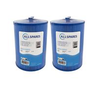 2x Filtre pour spa SC714-S / 60401M / PWW50P3-M (antibactérien)