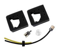 2x filtres à air avec tuyau à essence pour moteur GX31 GX22 17211-ZM3-800