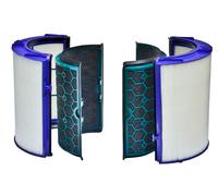 2x filtres de rechange pour le purificateur d'air Dyson Pure Cool HP04 HP05 DP04 DP05 TP04 TP05, HEPA avec charbon actif