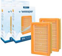 2x filtres Wessper de rechange pour aspirateur Karcher - remplacement pour 2.863-006.0, 2.863-005.0