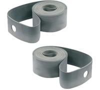 2x fond de jante 26 pouces largeur 18mm caoutchouc jante roue poussette draisienne trottinette pneu boyau chambre à air