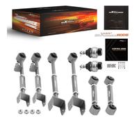 2x Front Ball Joint + 6 Pcs Rear Camber Control Arms Toe Kit for Accord TL TSX