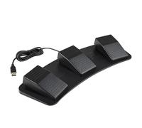 2X FS23-PM USB Triple Commutateur au Pied Multifonctionnel Personnaliser Pédale Commutateur Mécanique pour le Contrôle Du Jeu D'Acquisition D'Image